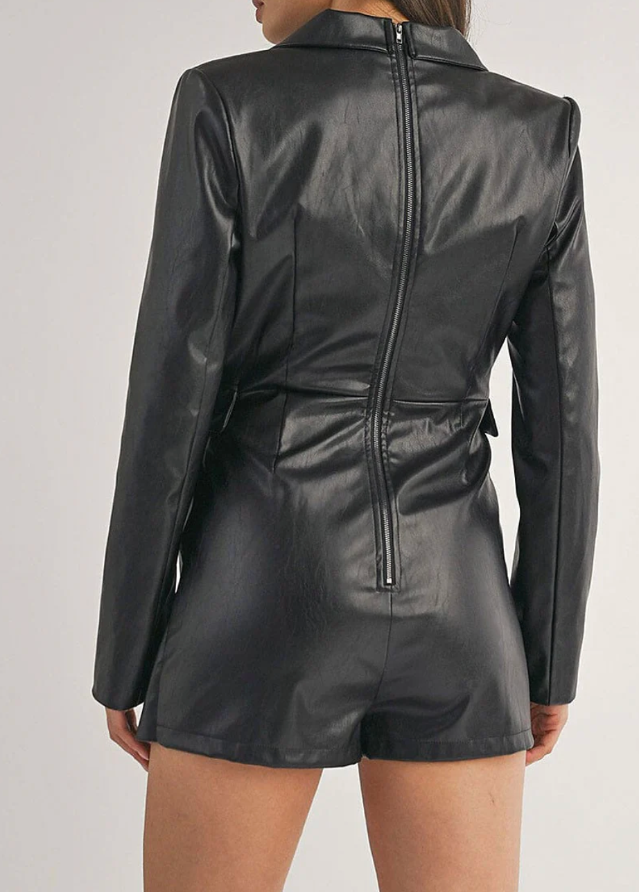 Nathaly Romper Negro
